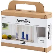 Creativ Company Kit de bricolage Modélisation Bougeoir DIY Décoration