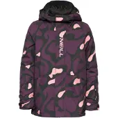 O'Neill Veste de sport violet foncé / rose / noir / blanc
