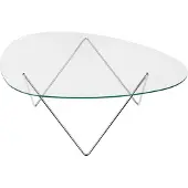 Gubi Pedrera Table Basse Chrome