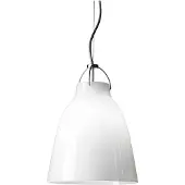 Fritz Hansen Suspension , Caravaggio P2, dimmable, Blanc, Salon / séjour, Verre, Design