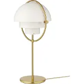Gubi Multi-Lite Lampe de Table White Semi Matt | Brass