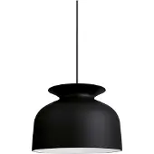 Gubi Ronde Suspension Charcoal Black | Large