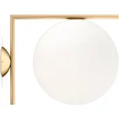 Flos IC Lights Plafonnier/Applique IC Lights Ceiling|Wall 2 | Brushed Brass
