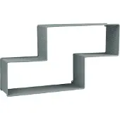 Gubi Dédal Étagère Stone Grey Semi Matt
