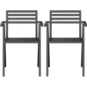 Nine 19 Outdoors Fauteuil Empilable Black