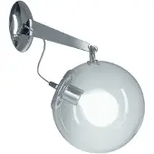Artemide Miconos Applique Polished Chrome