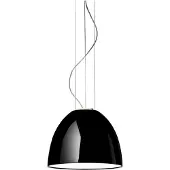 Artemide Nur Mini Suspension Gloss Black | Built-in LED