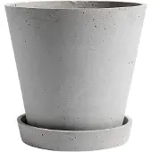 HAY Pot de fleur avec soucoupe L 17,5 cm