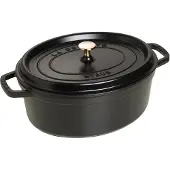 Staub Oval 31 Cm Cocotte Noir