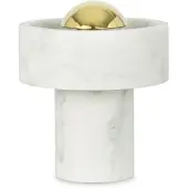 Tom Dixon Stone LED Lampe de Table Portable Gold