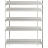 Muuto Compile Shelving System Lot de Grey | Configuration 3