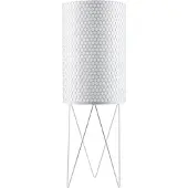 Gubi Lampadaire , Pedrera PD2, dimmable, Blanc, Salon / séjour, Métal, Design