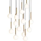 Nuura Miira 13 Suspension Miira 13 | Brass|Opal White