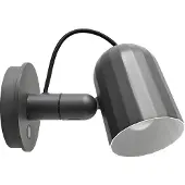 HAY Applique Murale , Noc Wall Button, Gris, Salon / séjour, Métal, Design
