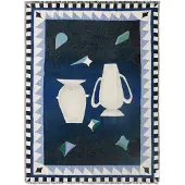 &tradition - Plaid Momento JH46 Midnight Blue
