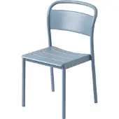 Muuto Linear Steel Side Chair Pale Blue
