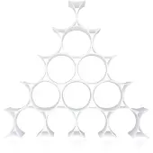Kartell Infinity - Porte-Bouteille - 16 Pcs White