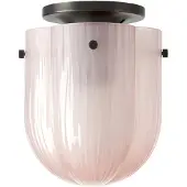 Gubi Plafonnier , Seine, dimmable, Bronze / laiton ancien, Salon / séjour, Verre, Design