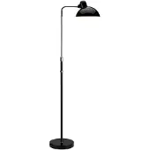 Fritz Hansen Lampadaire , Kaiser Idell 6580-F Luxus, Noir, Salon / séjour, Métal, Design