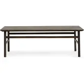 Normann Copenhagen Table basse Grow 70x120cm chêne fumé