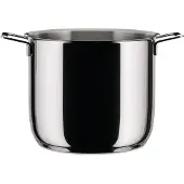 Alessi Pots Pans, Poêle + casserole, Argent