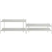 Muuto Compile Shelving System Lot de Grey | Configuration 5