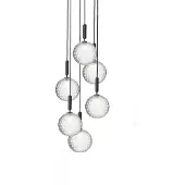 Nuura Miira 6 Suspension Miira 6 Large | Rock Grey|Optic Clear