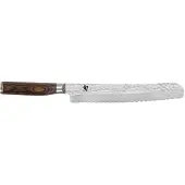 Kai Shun Premier Tim Malzer Bread Knife Penknife 23 Cm Marron