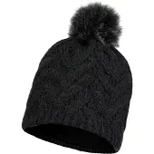 Buff Knitted Polar Beanie Noir