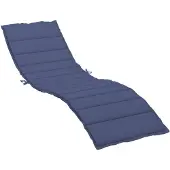 vidaXL Housse de bain de soleil bleu marine tissu Oxford