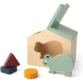 Trixie Baby Maison en bois Trixie avec blocs - M. Ours Polaire