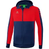 Erima Veste de sport bleu marine / rouge