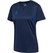 Hummel T-shirt fonctionnel 'Authentic' marine / gentiane / noir / blanc