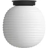 New Works Plafonnier , Lantern Small, dimmable, Blanc, Salon / séjour, Verre, Design