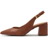 Kazar Escarpins à bride arrière marron