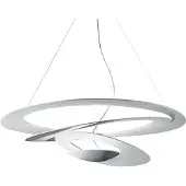 Artemide Suspension , Pirce, dimmable, Blanc, Salon / séjour, Métal, Design