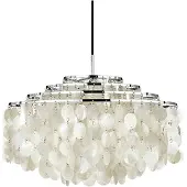 Verpan Suspension , Beige, Salon / séjour, Métal