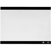 Nobo Tableau Blanc Magnétique Avec Clip 43x58 Cm