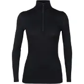 Icebreaker 200 Oasis Merino Long Sleeve Base Layer Noir XL Femme