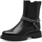 Tamaris Chelsea Boots noir / argent