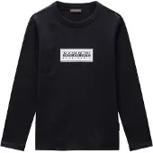 Napapijri Chamois Long Sleeve T-shirt Noir 12 Years Enfants