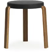 Normann Copenhagen Tap Tabouret Walnut|Black
