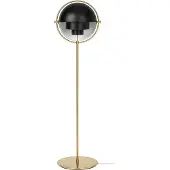 Gubi Lampadaire , Multi-Lite, Or / laiton, Salon / séjour, Métal, Design