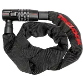 Trelock antivol à chaîne BC 280 CODE longueur 85cm, Ø5mm, noir, sans support