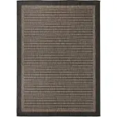 vidaXL Tapis d'extérieur tissé plat 200x280 cm brun foncé
