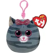 TY Peluche Squish A Boos Clip Kiki Le Chat