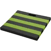 Koopman Tapis de genoux 35x30 cm Noir/Vert