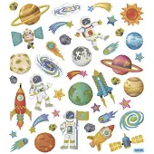 Creativ Company Stickers Espace, 1 feuille
