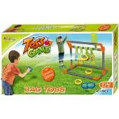 Lobbes Jeu d'adresse Sac de sable Jeu pour enfants - Jouets d'extérieur colorés