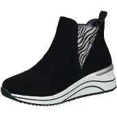 Remonte Bottines noir / blanc cassé